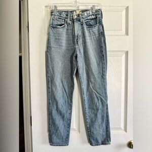Madewell “The Mom Jean” 24” waist